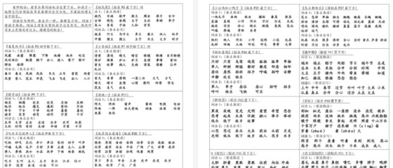 【2026春4页】小学语文《课课贴》1年级下册-免费学习资料下载 - 开学吧