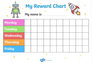 【新版】星期奖励卡【高清无水印】-免费学习资料下载 - 开学吧
