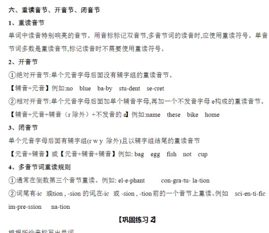 12页小升初语法专题讲练第2讲：语音辨析（二）-免费学习资料下载 - 开学吧