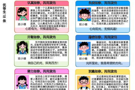 2026头像版成为光评语72条-高清无水印整理版-免费学习资料下载 - 开学吧