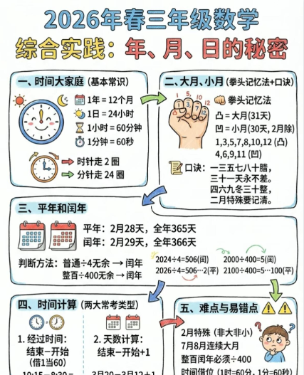 【2026春新版】三年级下册数学综合实践【高彩板】-小初高学习资料下载_真题试卷 - 开学吧资料库