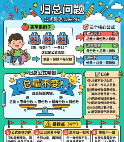 【2026春】归总问题这样讲孩子秒懂高彩版-小初高学习资料下载_真题试卷 - 开学吧资料库