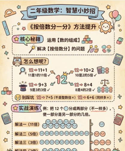 【2026春】二年级数学《数量间的乘除关系》方法提升之一-小初高学习资料下载_真题试卷 - 开学吧资料库