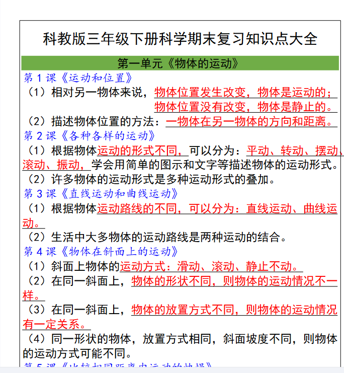 127份！知识汇总最新整理持续更新版-高清完整-开学吧