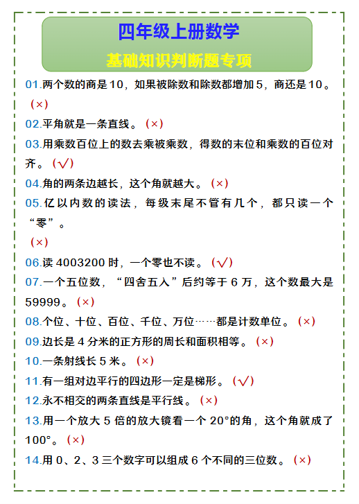 296份！判断最新整理持续更新版-高清完整-开学吧