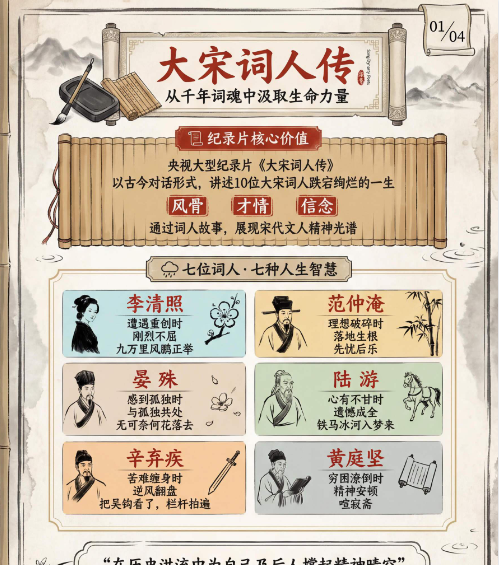 初中语文--大宋词人传高彩图-小初高学习资料下载_真题试卷 - 开学吧资料库