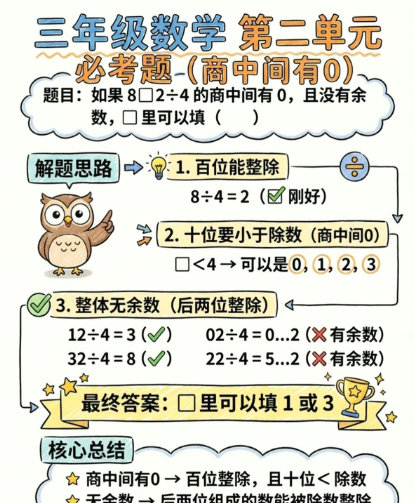 【2026春新版】第二单元必考题商中间是0【高彩板】-小初高学习资料下载_真题试卷 - 开学吧资料库