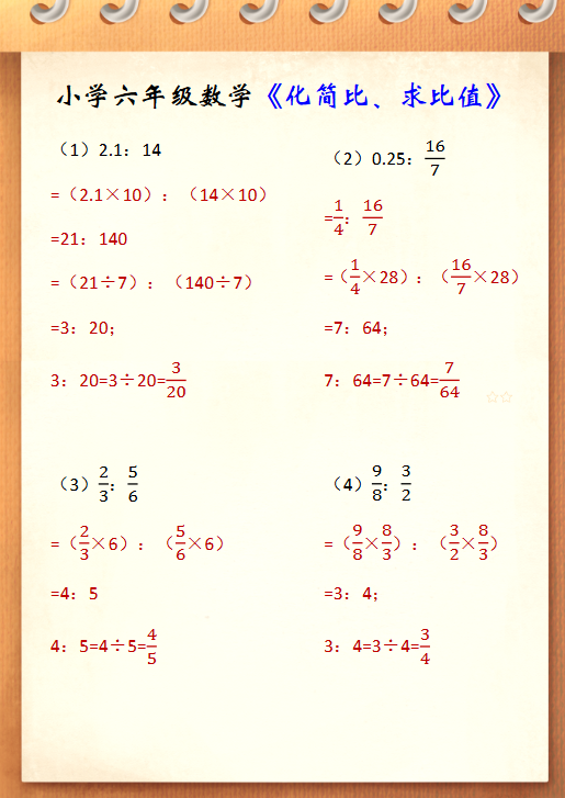 6份！比值最新整理持续更新版-高清完整-开学吧